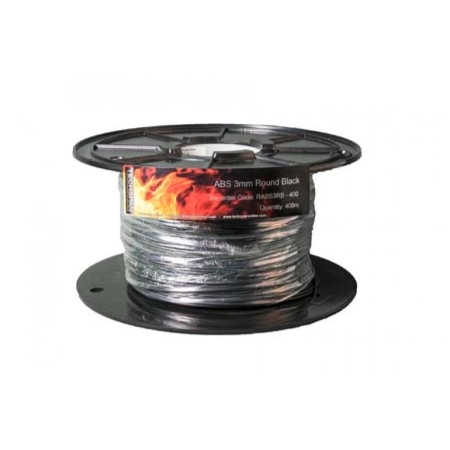 400m RABS3RB ABS 3mm Round Black