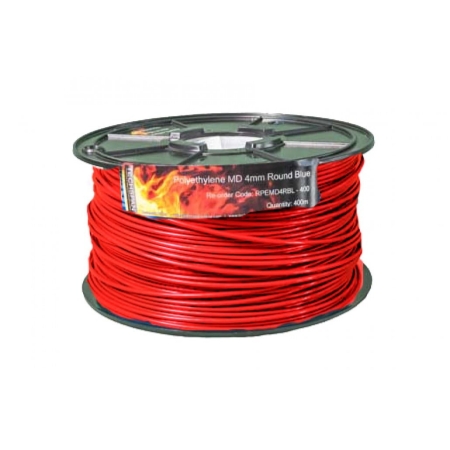 400m RPEMD4RR PEMD 4mm Round Red
